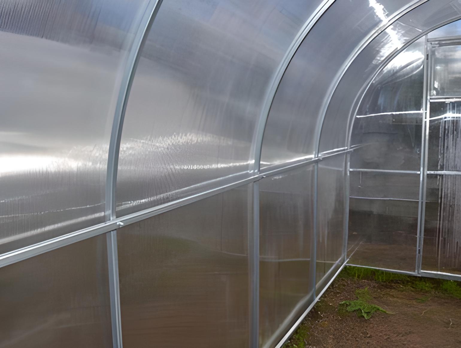 Szklarnia z poliwęglanu 2,4×6 m – profil 20×20