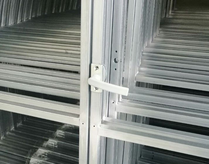 Szklarnia Pro – szerokość 3,5 m, długość 4–12 m – profil 40×20 Agroszklarnia