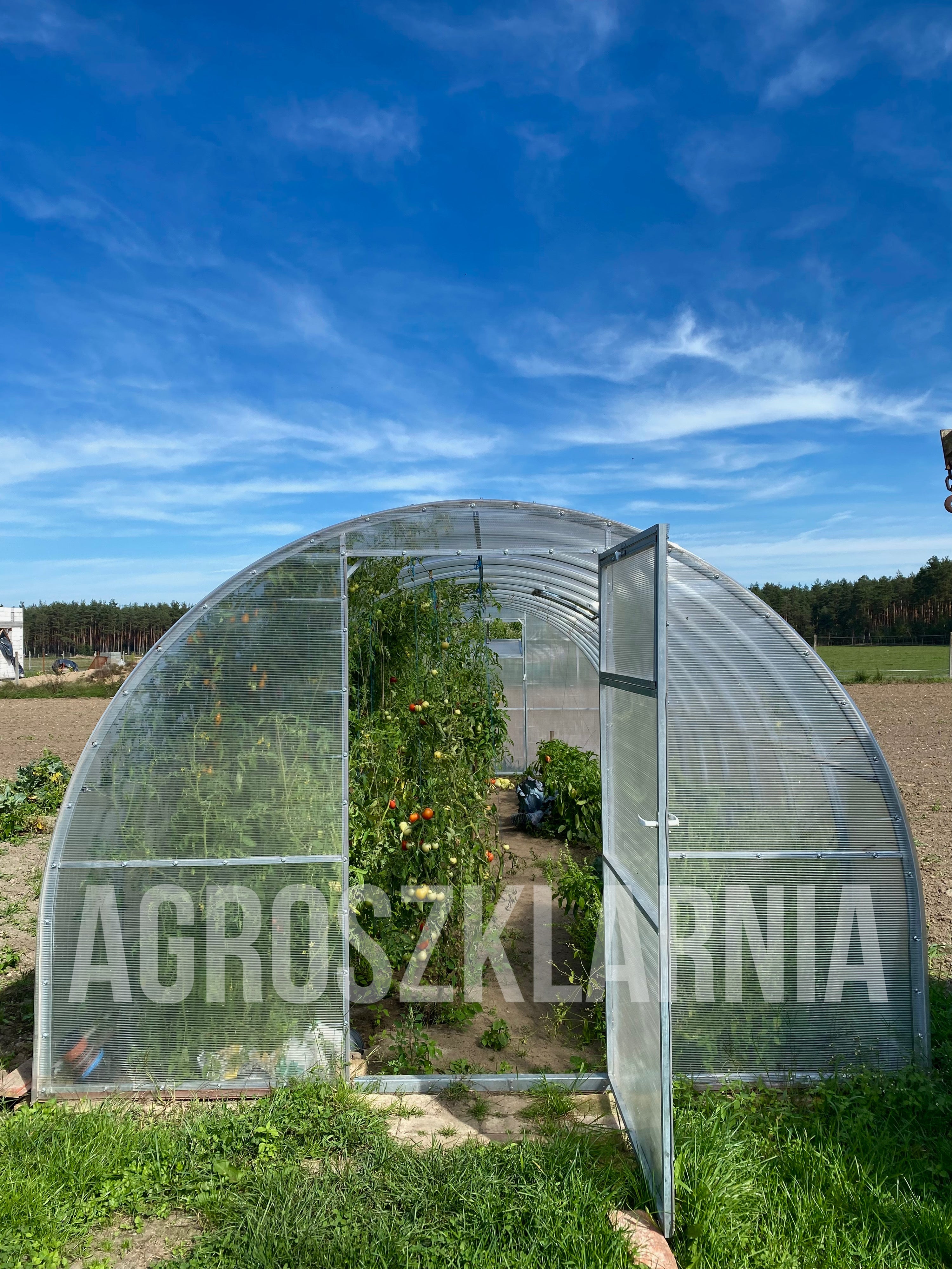 Szklarnia z poliwęglanu 3x4 m – profil 20×20