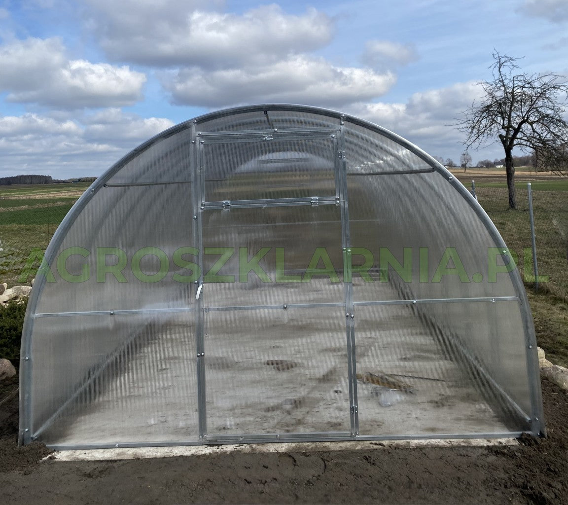 Szklarnia z poliwęglanu 3x4 m – profil 40×20