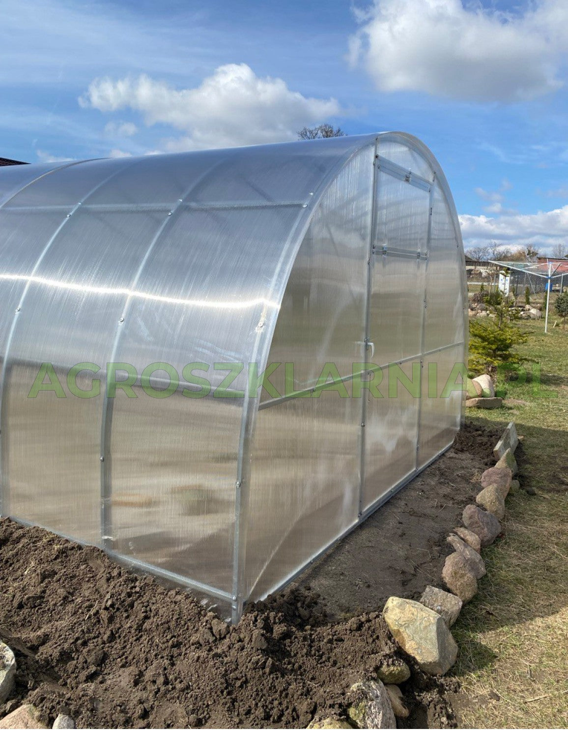 Szklarnia z poliwęglanu 3x4 m – profil 40×20