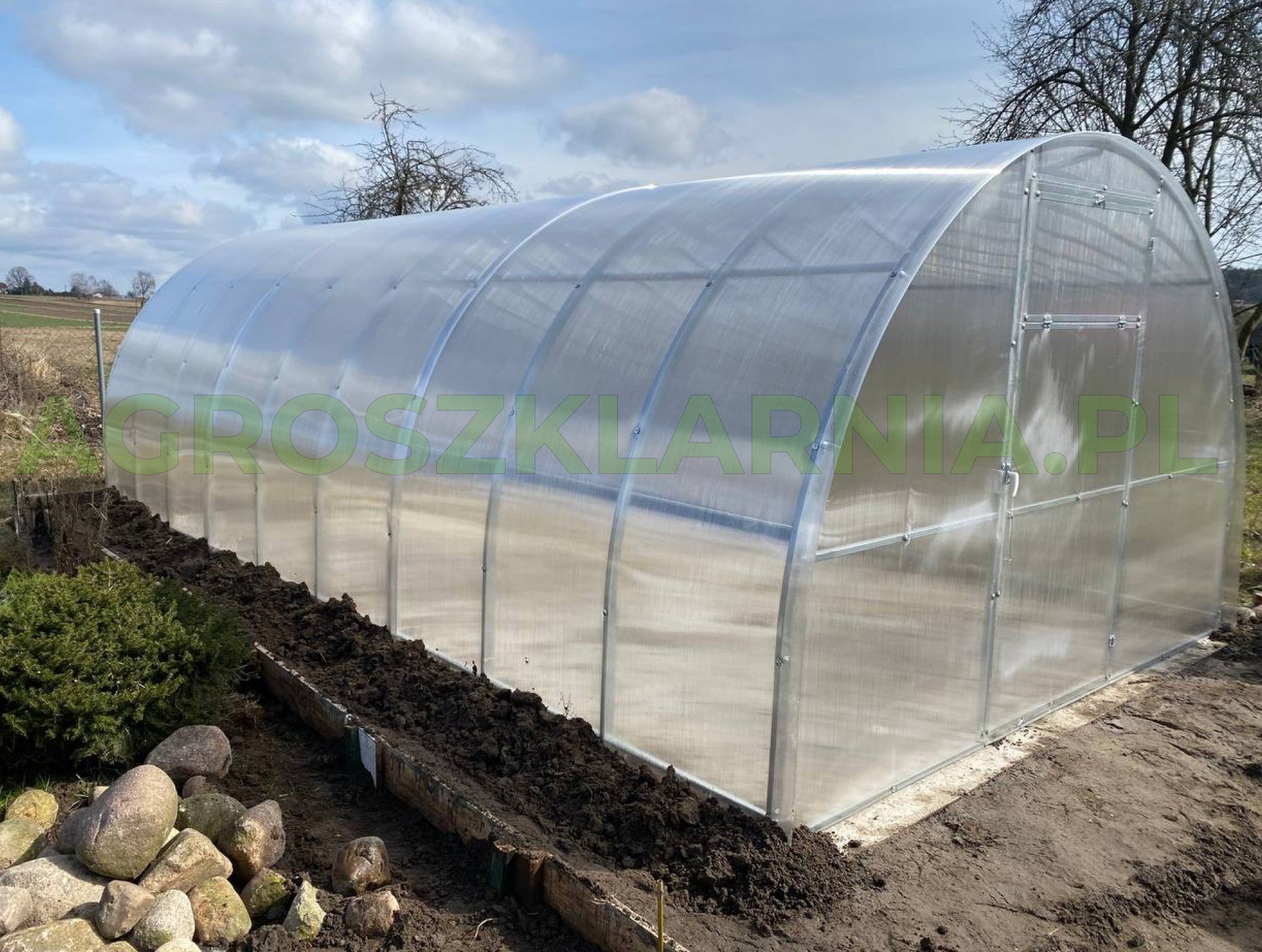 Szklarnia z poliwęglanu 3x4 m – profil 40×20