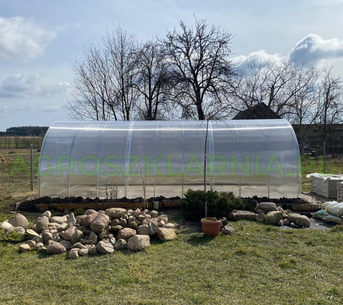 Szklarnia z poliwęglanu 3x4 m – profil 40×20