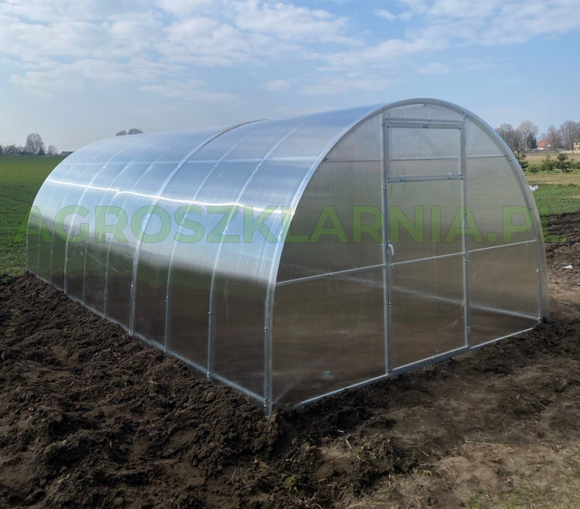 Szklarnia z poliwęglanu 3x6 m – profil 40×20