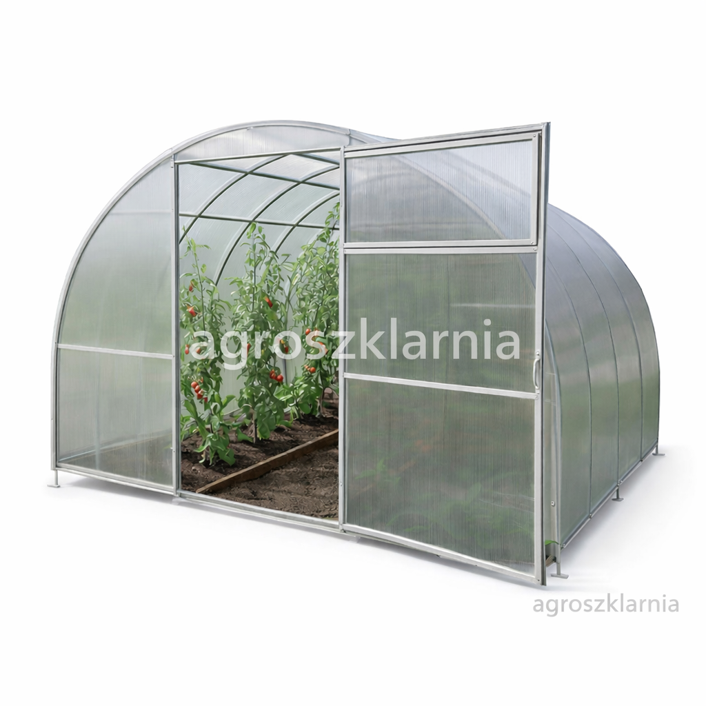 Szklarnia z poliwęglanu 3x4 m – profil 40×20