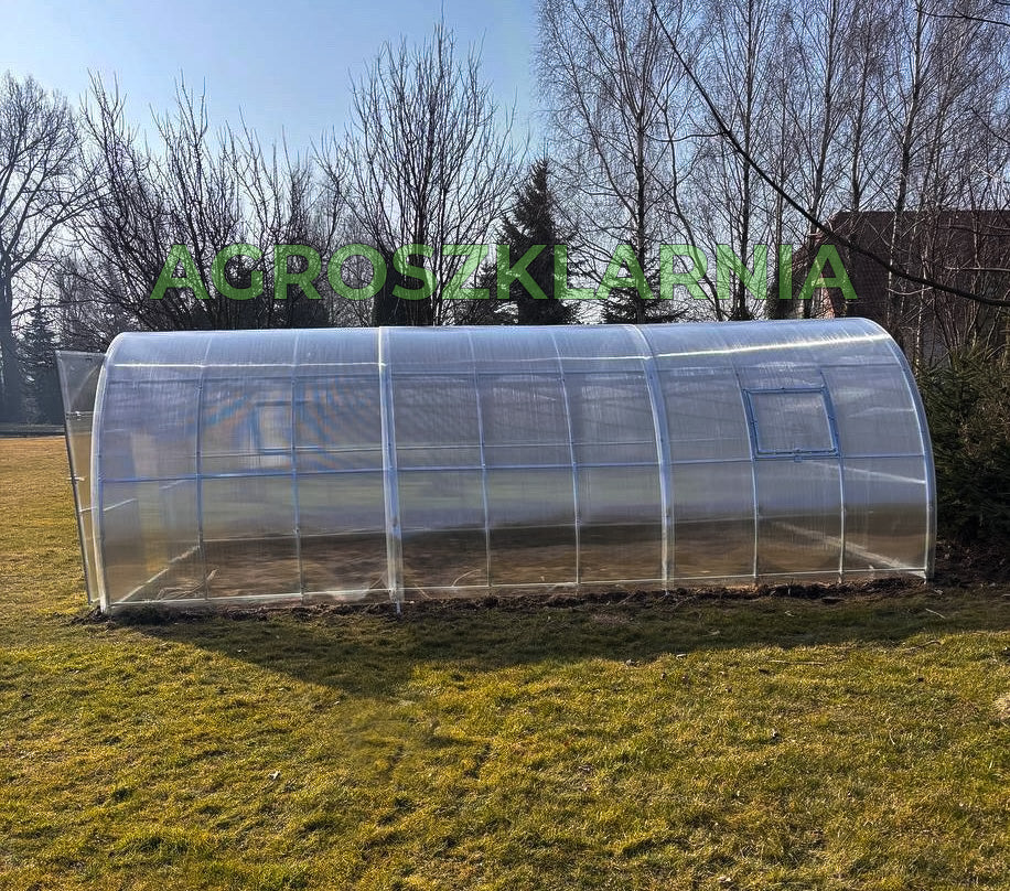 Szklarnia z poliwęglanu 3,5×6 m – profil 40×20