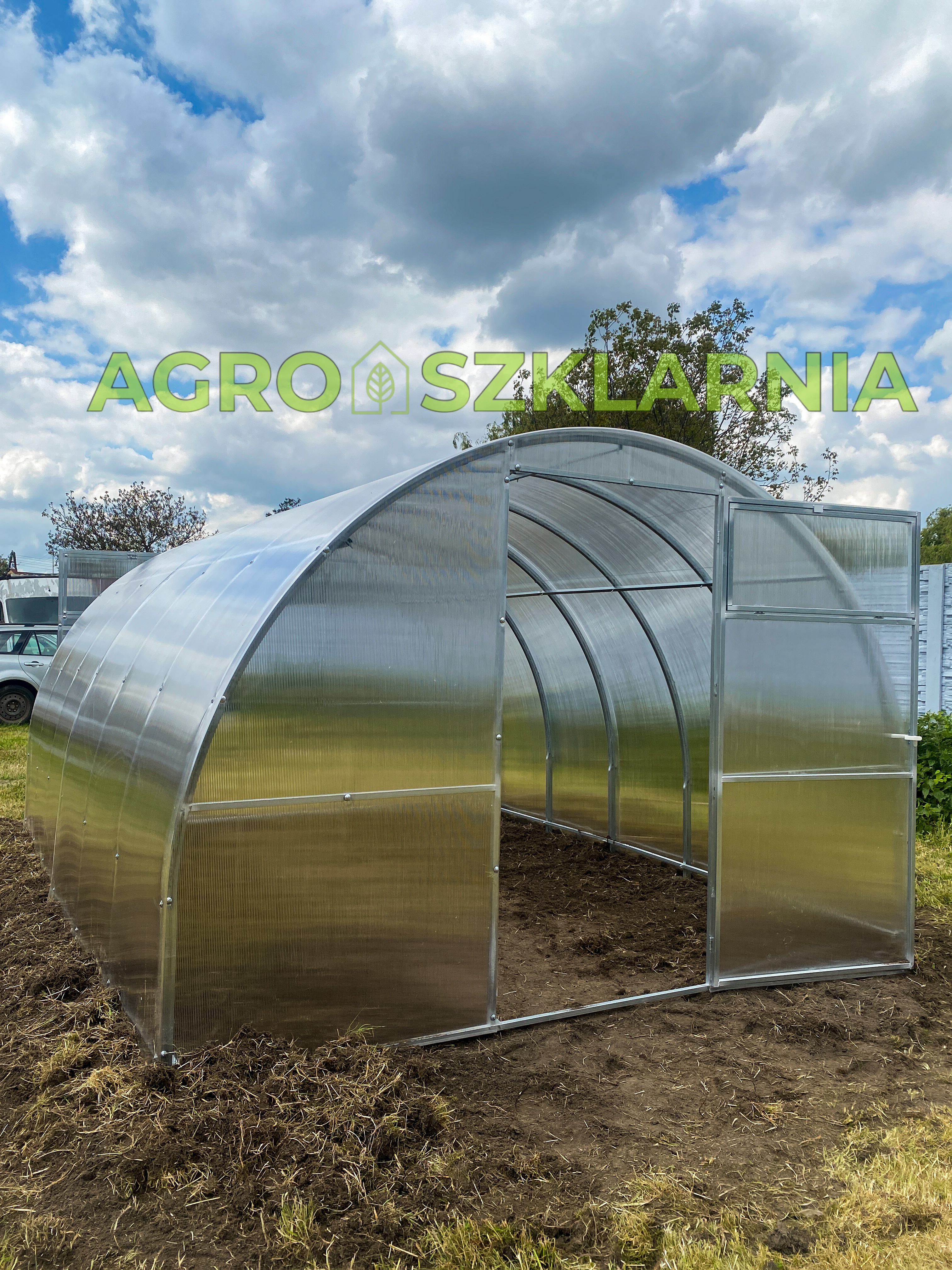 Szklarnia z poliwęglanu 3x4 m – profil 40×20