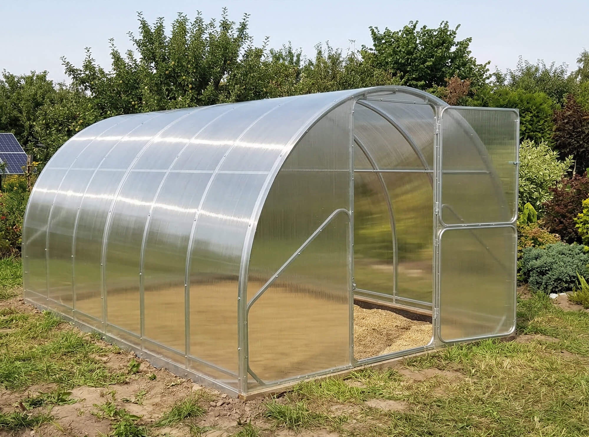 Szklarnia z poliwęglanu 3x4 m – profil 25×20