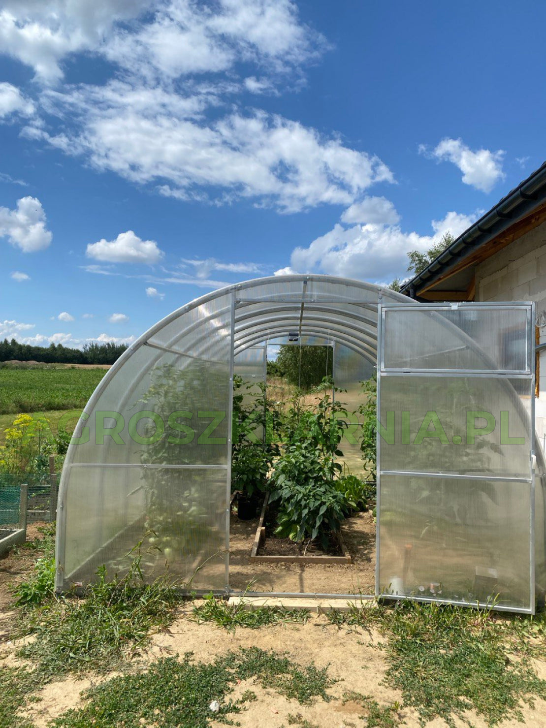 Szklarnia z poliwęglanu 3x4 m – profil 40×20