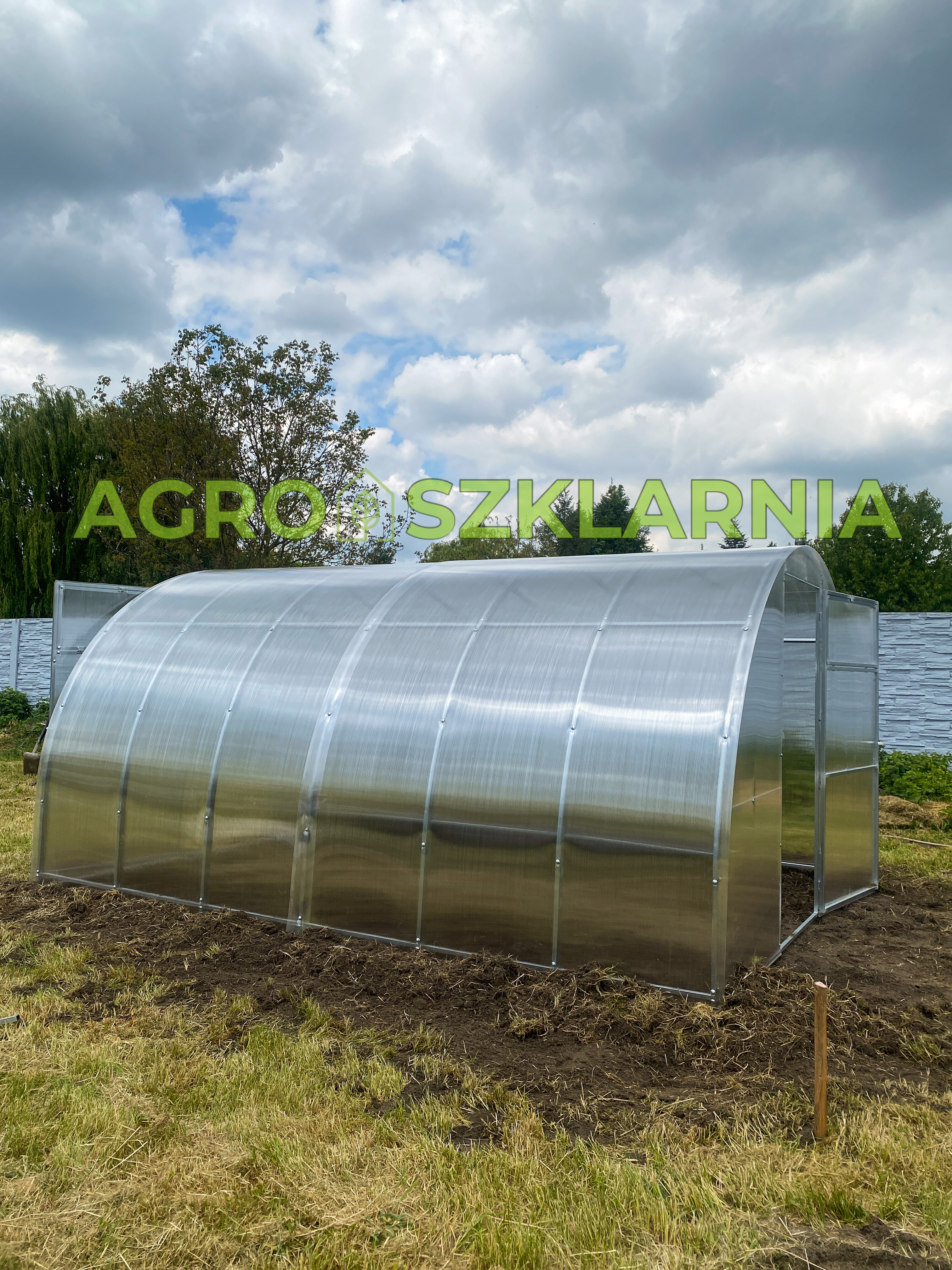 Szklarnia z poliwęglanu 3x4 m – profil 40×20